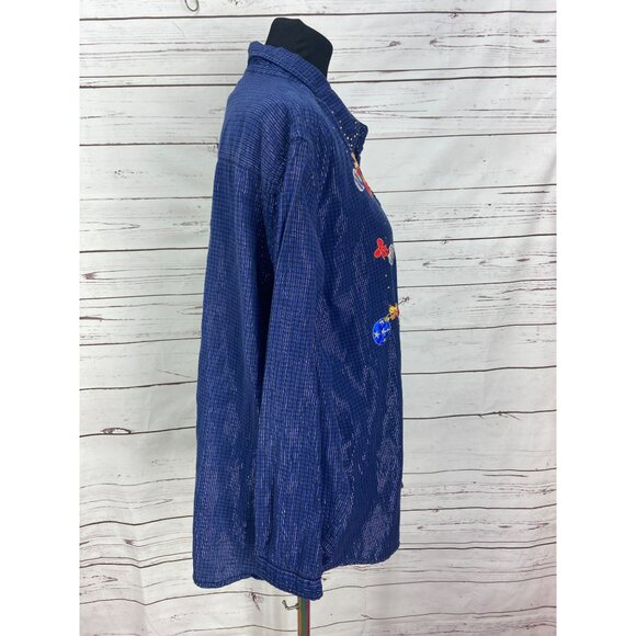 Bobbie Brooks Cotton Casual Plus Size Tops for Women 18W/20W‎ - Picture 2 of 7